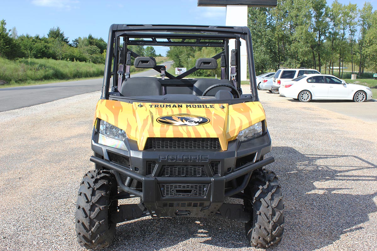 mizzou golf cart wrap