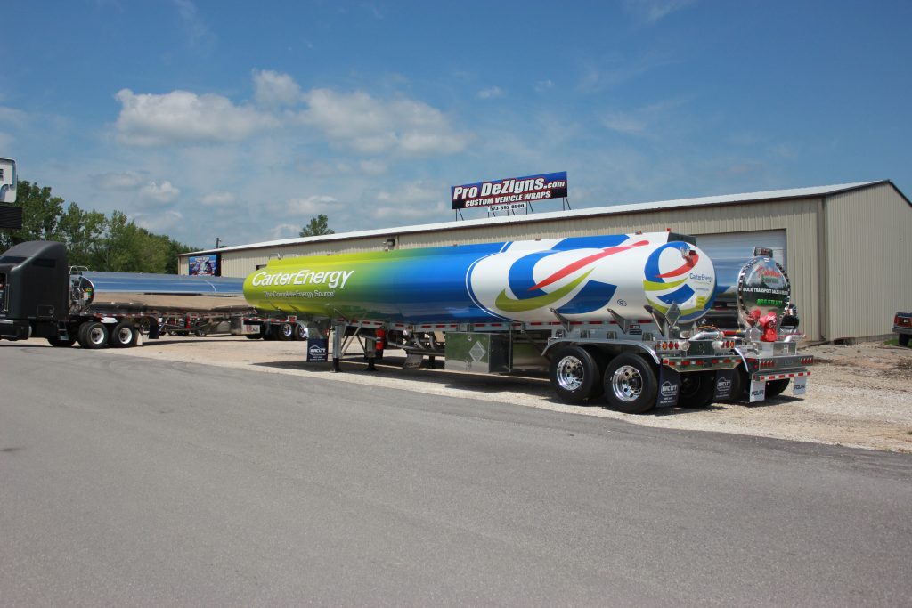 Carter Energy Tanker Wrap