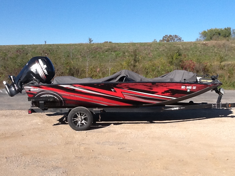 Boat Vinyl Wrap Mo Pro Dezigns Columbia Missouri