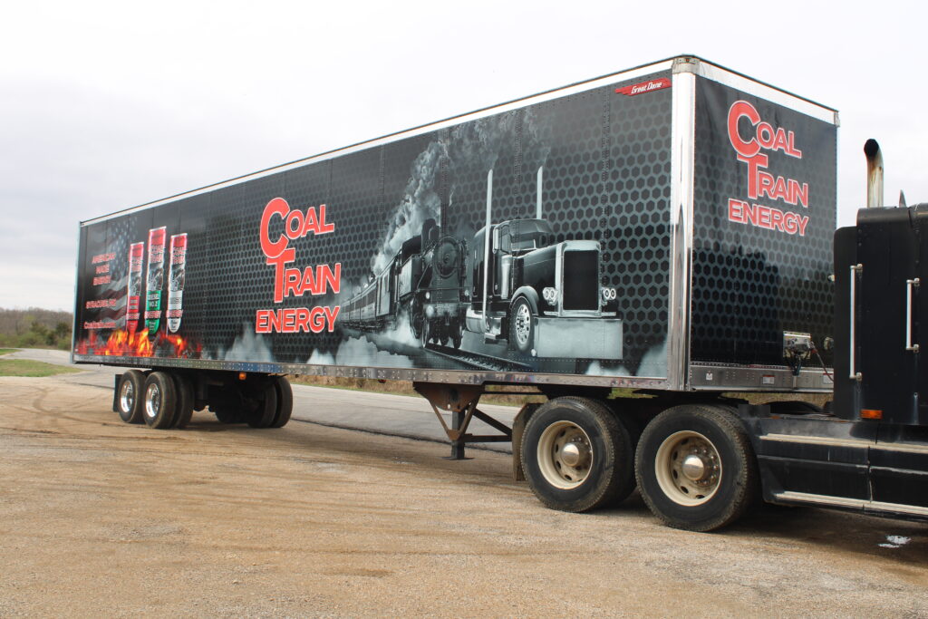 Box Trailers Wrap 18 Wheeler Tractor Trailers Wraps Rolling Advertising Branding Semi Trailer Central Missouri