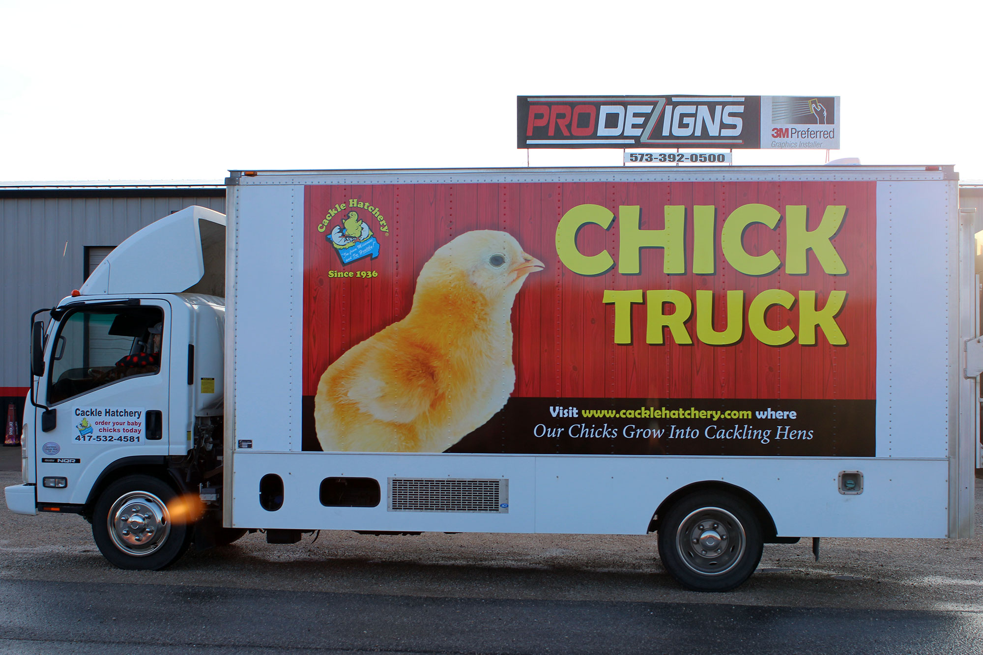 Chick Truck Automotive Vinyl Wraps Pro Dezigns Columiba Missouri
