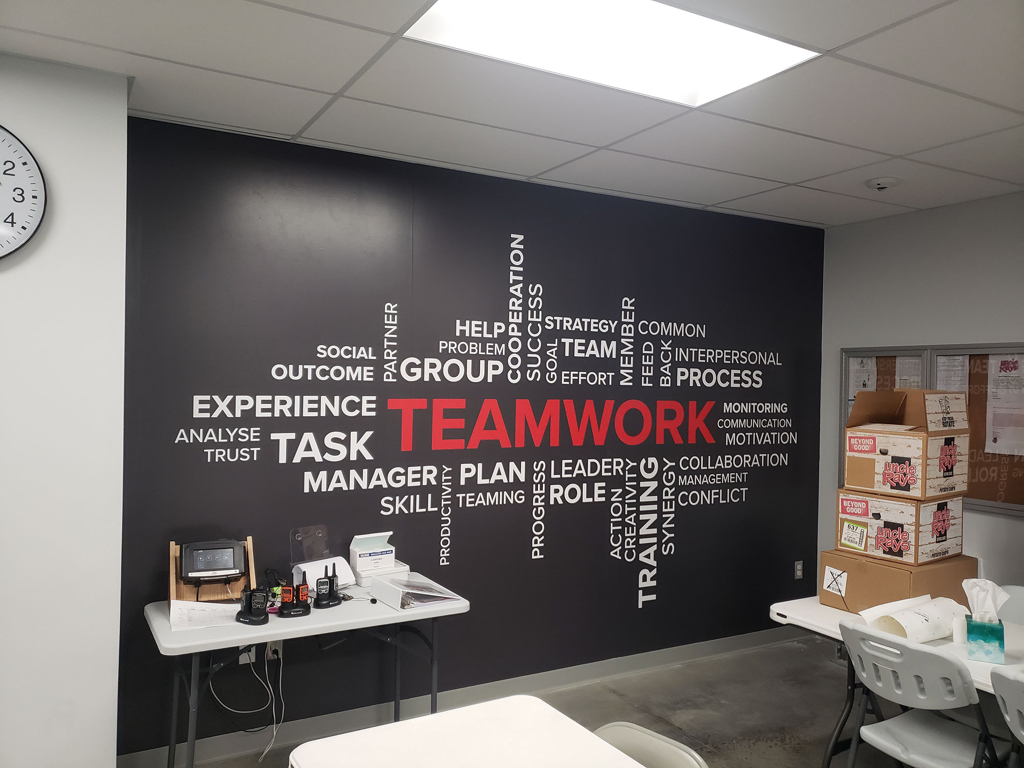 H Commercial Interior Vinyl Wall Art Pro Dezigns 3m Certified Installation Jeff City Missouri