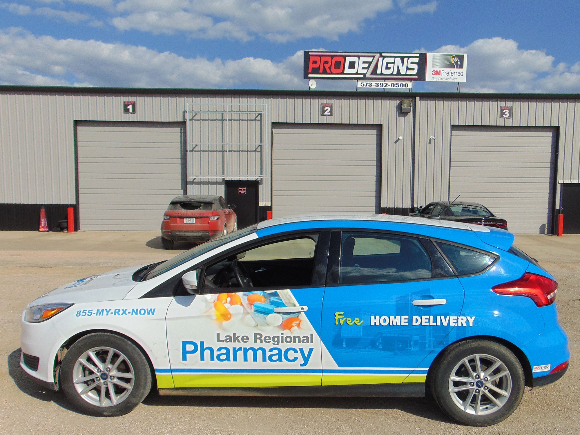 Lake Regional Pharmacy Vehicle Graphics And Wraps Pro Dezigns Columbia Mo