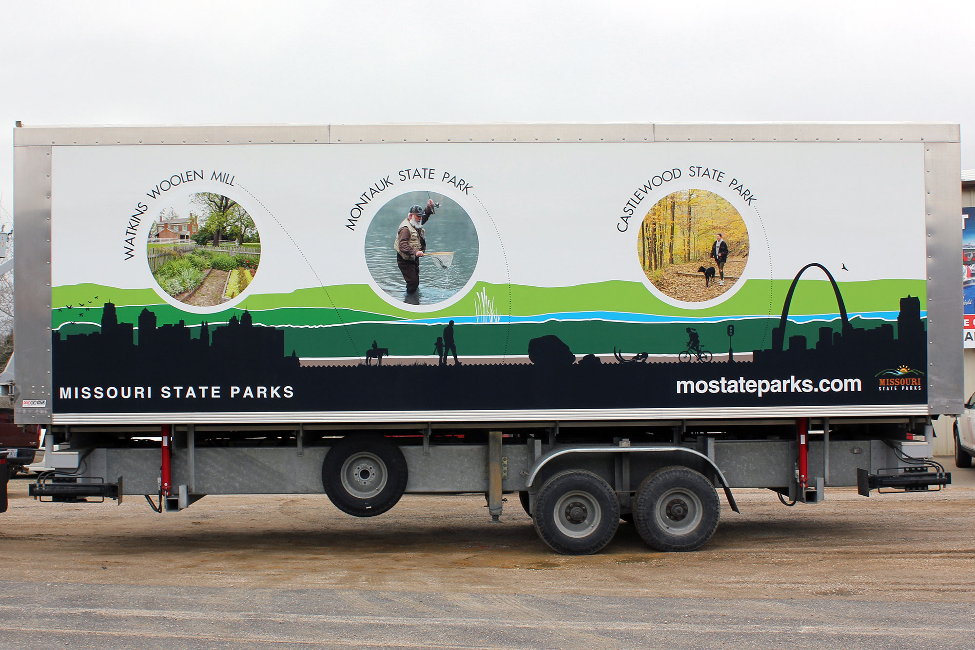 Missouri State Parks Trailer Graphics And Wraps Pro Dezigns Columbia Mo