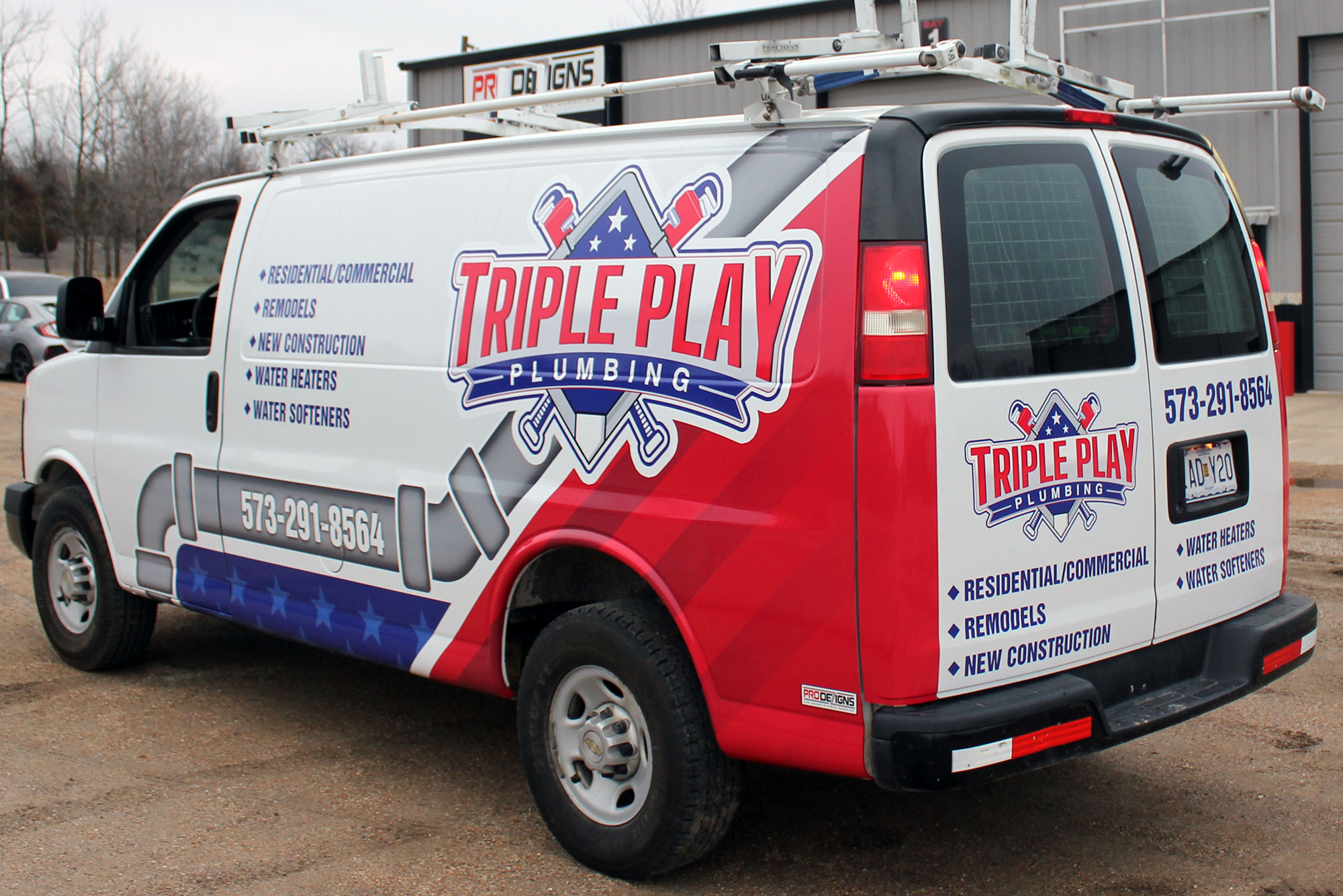 Tpp Custom Van Vinyl Graphics Pro Dezigns Lake Of The Ozarks Missouri