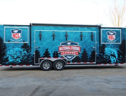 National Fishing League Trailer Wrapped with the Highest Quality 3M Film