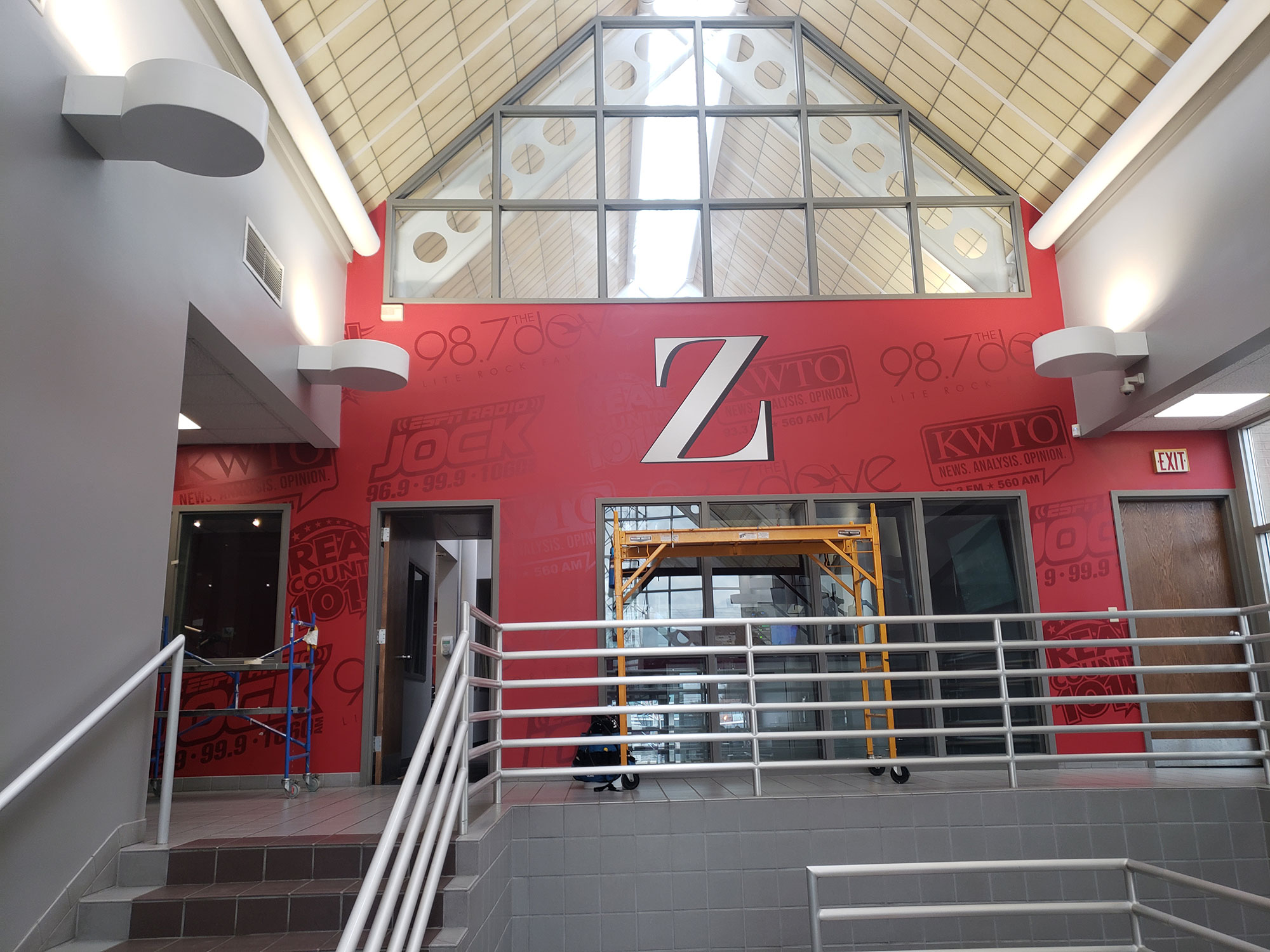 Z Commercial Interior Wall Paper Pro Dezigns 3m Certified Installation Jeff City Missouri