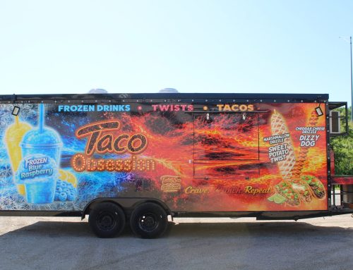 Taco Obsession Trailer Wrap: Bold Branding That Gets Noticed